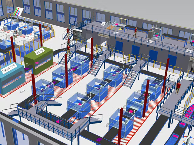 Tecnomatix Plant Simulation Example